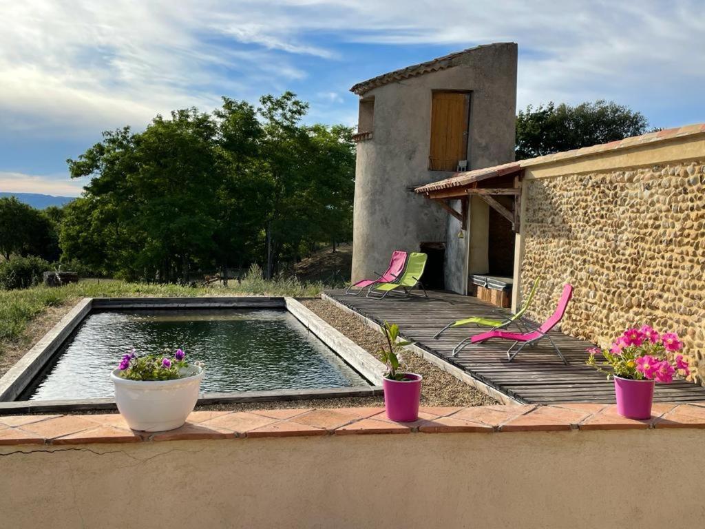 Chambre A La Ferme Au Milieu Des Lavandes Valensole Exterior photo